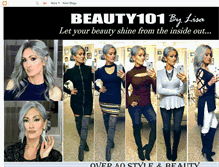 Tablet Screenshot of beauty101bylisa.com